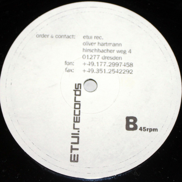 Insect O. - Flugzeugwerft E.P. | Etui Records (ETUI 001) - 3 Insect O. - Flugzeugwerft E.P. | Etui Records (ETUI 001) - 3