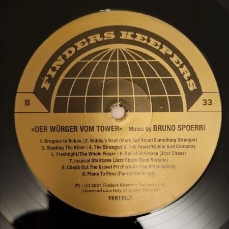 Bruno Spoerri - Der Würger Vom Tower | Finders Keepers Records (FKR110LP) - 4