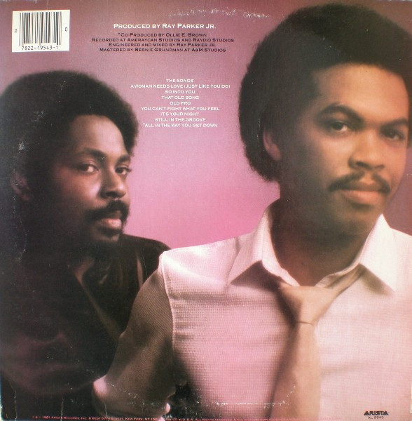 Ray Parker Jr.  &  Raydio - A Woman Needs Love | Arista (AL 9543) - 2