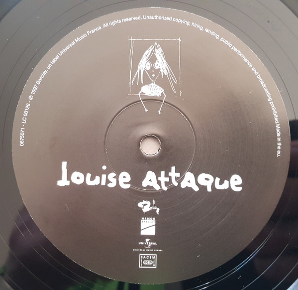Louise Attaque - Louise Attaque | Barclay (067 507 1) - 3 Louise Attaque - Louise Attaque | Barclay (067 507 1) - 3