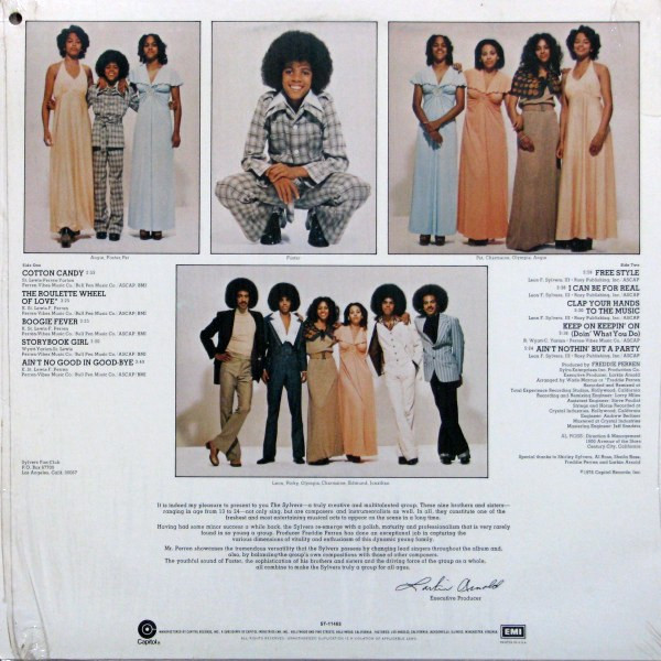 The Sylvers - Showcase | Capitol Records (ST-11465) - 2