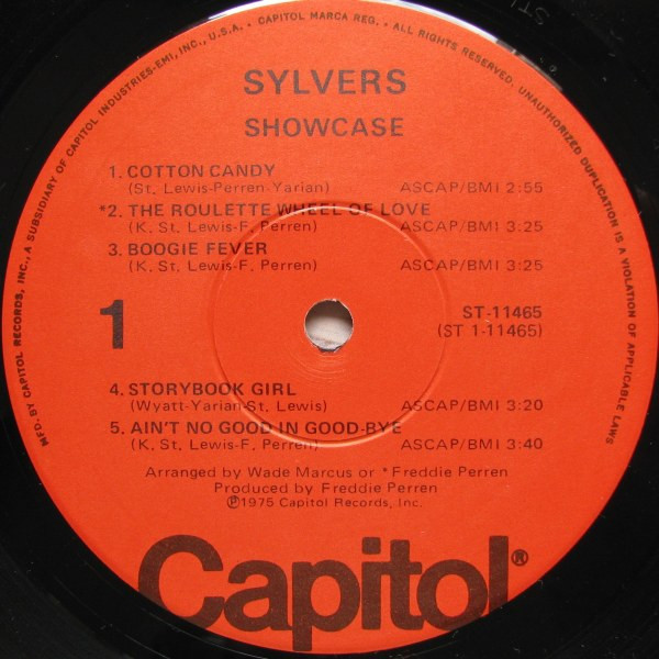The Sylvers - Showcase | Capitol Records (ST-11465) - 3