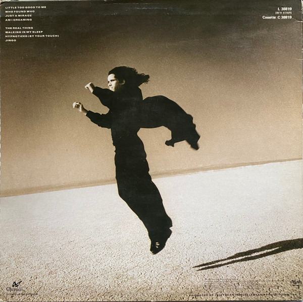 John "Jellybean" Benitez - Just Visiting This Planet | Chrysalis (L-38819) - 3