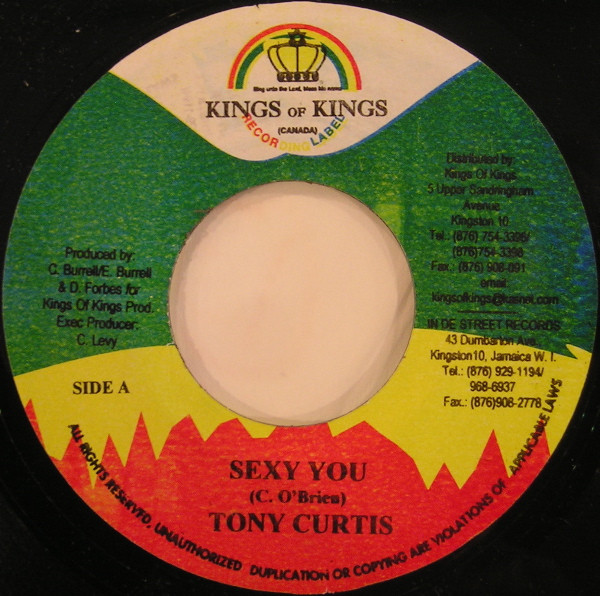 Tony Curtis / Madd Anju & Martina - Sexy You / Keep Us Together | Kings of Kings (none) - main