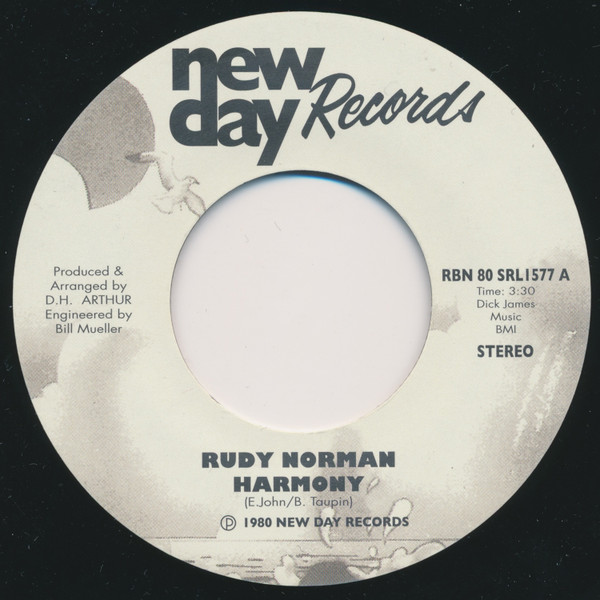 Rudy Norman - Harmony / Back To The Streets | New Day Records (RBN-80 SRL1577) - 3 Rudy Norman - Harmony / Back To The Streets | New Day Records (RBN-80 SRL1577) - 3
