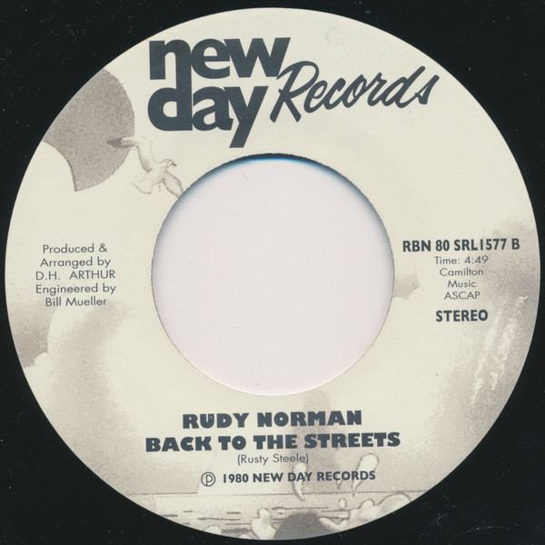 Rudy Norman - Harmony / Back To The Streets | New Day Records (RBN-80 SRL1577) - 4 Rudy Norman - Harmony / Back To The Streets | New Day Records (RBN-80 SRL1577) - 4
