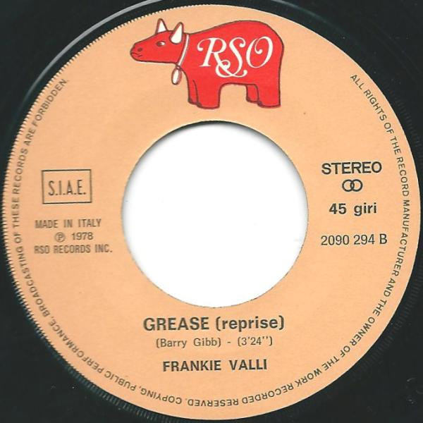 Frankie Valli - Grease | RSO (2090 294) - 4
