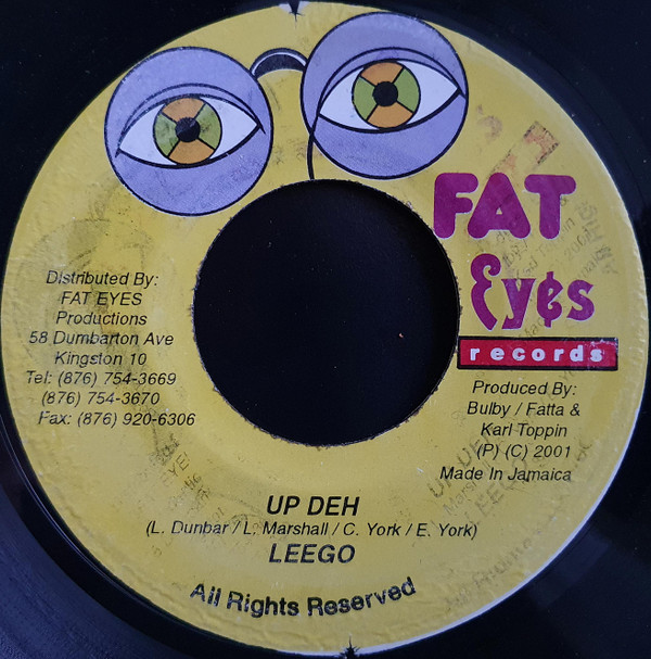 Anthony B / Leego - Hice Dem / Up Deh | Fat Eyes Records (none) - 2