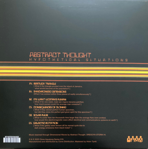 Abstract Thought - Hypothetical Situations | Clone Aqualung Series (CAL019LP) - 2