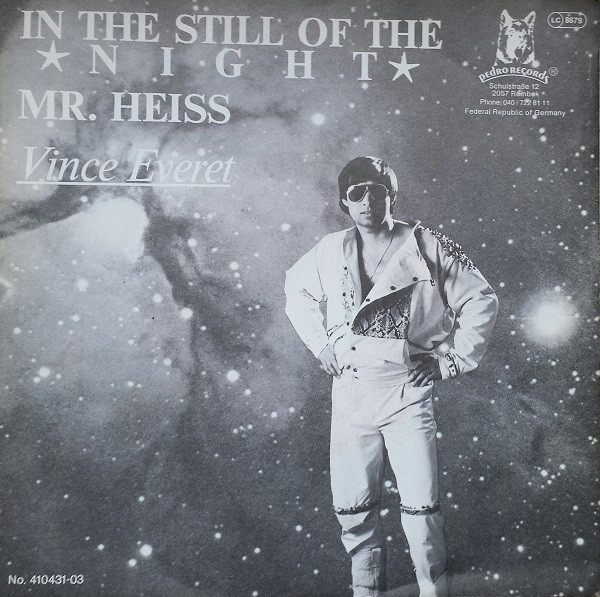 Vince Everet - In The Still Of The Neight | Pedro Records (410431-03) - main