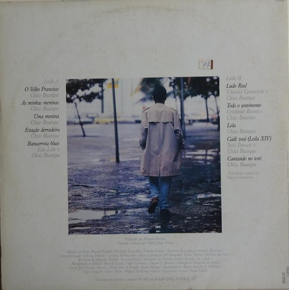 Chico Buarque - Francisco | RCA Victor (140.0001) - 2