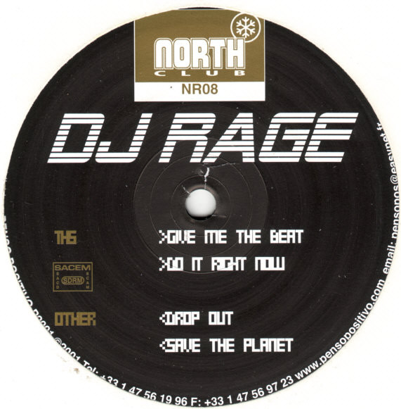 DJ Rage - Give Me The Beat | North Club (NR08)