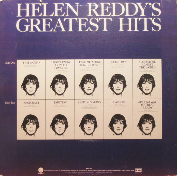 Helen Reddy - Helen Reddy's Greatest Hits | Capitol Records (ST-11467) - 2 Helen Reddy - Helen Reddy's Greatest Hits | Capitol Records (ST-11467) - 2