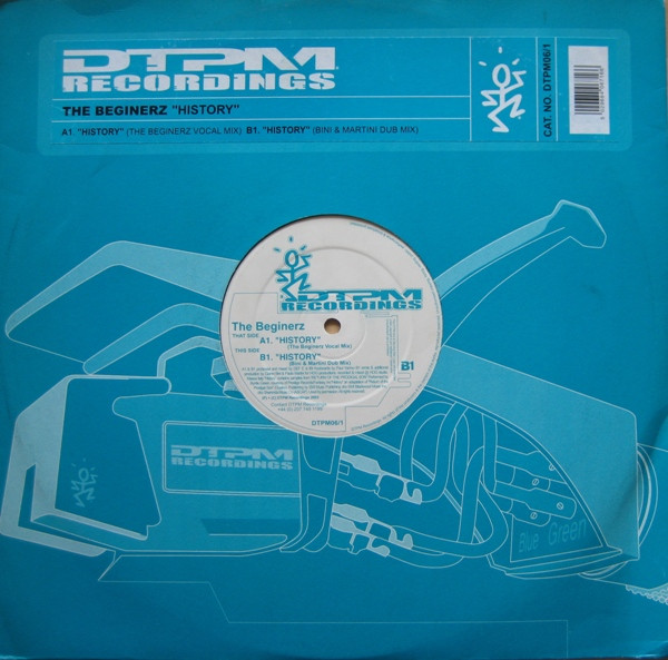 The Beginerz - History | DTPM Recordings (DTPM06/1)