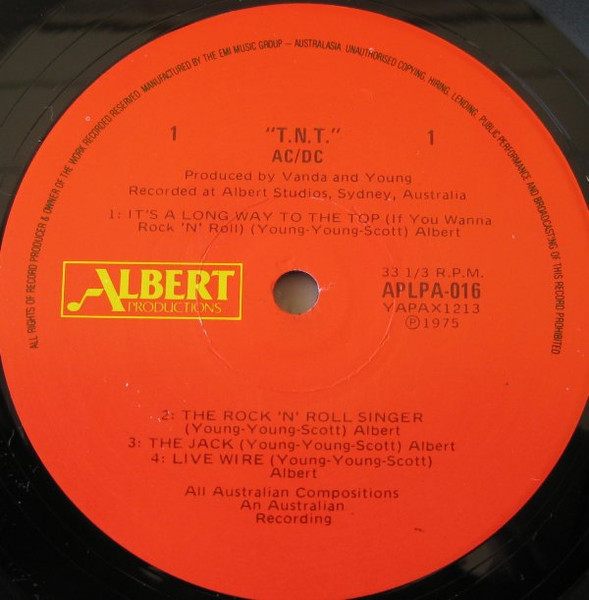 AC/DC - T.N.T. | Albert Productions (APLPA. 016) - 4 AC/DC - T.N.T. | Albert Productions (APLPA. 016) - 4