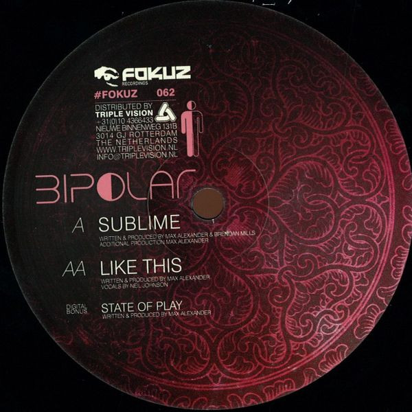 Bipolar - Sublime EP | Fokuz Recordings (FOKUZ062)