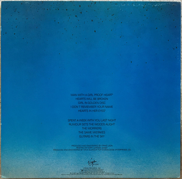 The Records - Crashes | Virgin (VA 13140) - 2