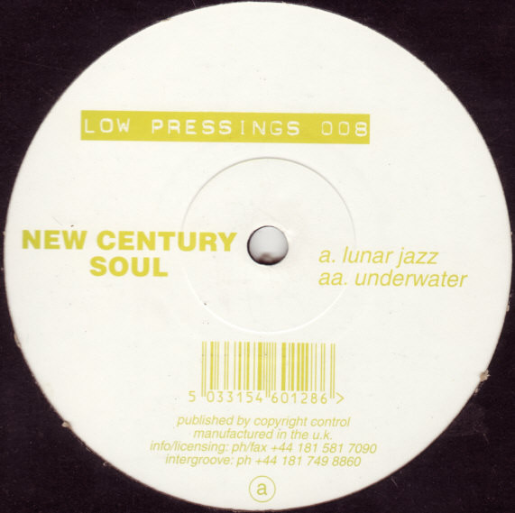 New Century Soul - Lunar Jazz | Low Pressings (LOW PRESSINGS 008) New Century Soul - Lunar Jazz | Low Pressings (LOW PRESSINGS 008)