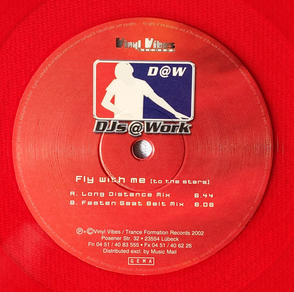 DJs @ Work - Fly With Me (To The Stars) | Vinyl Vibes Records (VV 010) - 4