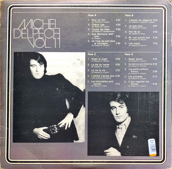 Michel Delpech - Les Grands Succès Barclay Vol. 11 (2LP) [Vinyl] | Barclay (75011) - 4