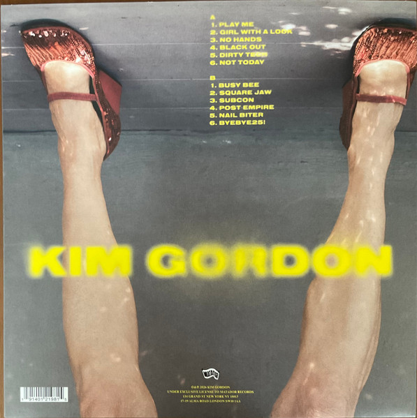 Kim Gordon - Play Me | Matador (OLE2198LPE) - 2