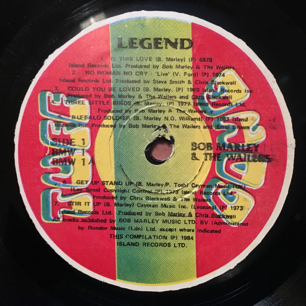 Bob Marley & The Wailers - Legend - The Best Of Bob Marley And The Wailers | Tuff Gong (422-846 210-1) - 3