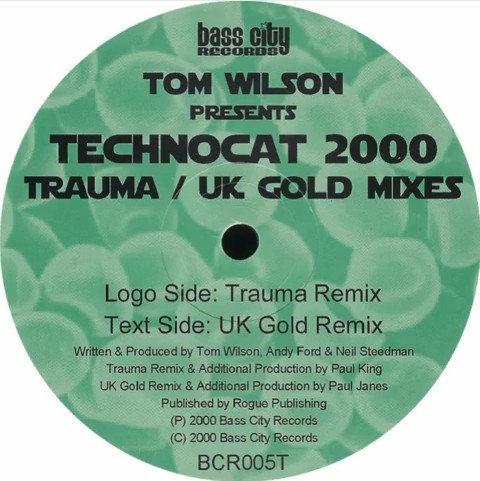 Tom Wilson - Technocat 2000 | Bass City Recordings (BCR005T) - 2