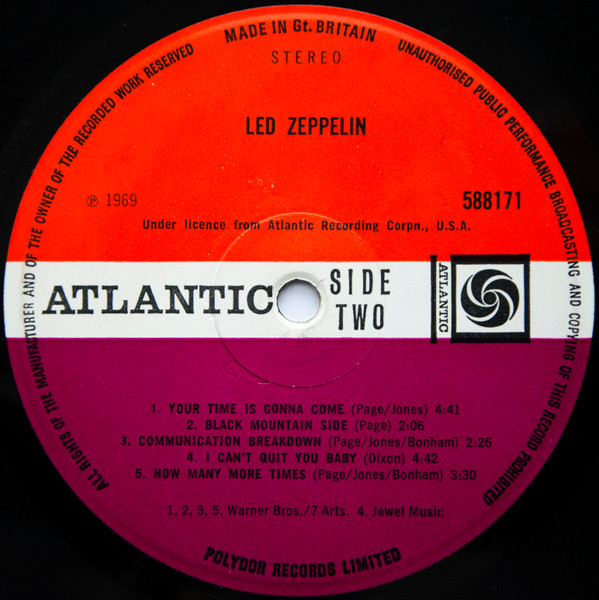 Led Zeppelin - Led Zeppelin | Atlantic (588171) - 3