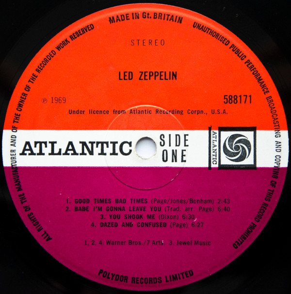 Led Zeppelin - Led Zeppelin | Atlantic (588171) - 2