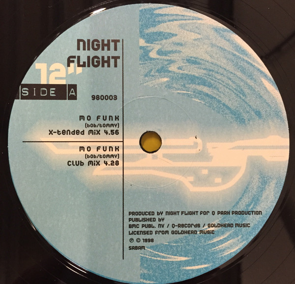 Night Flight - Mo Funk | Ground Level (980003) - main
