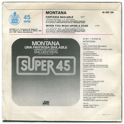 Montana - Fantasia Bailable | Atlantic (45-1667) - 2
