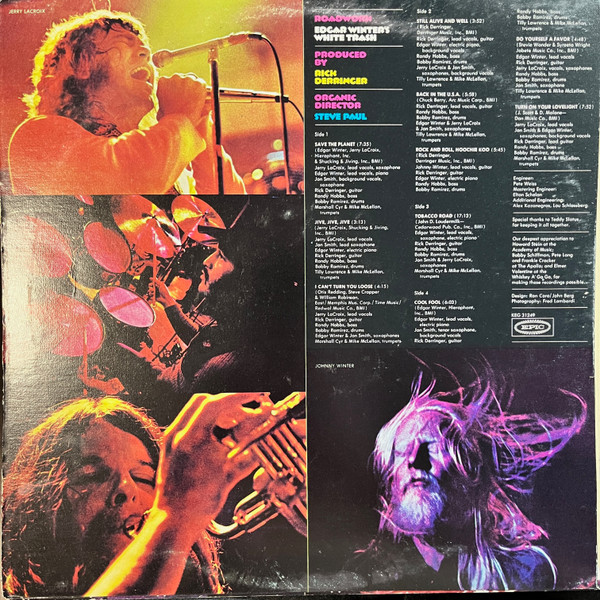 Edgar Winter's White Trash - Roadwork | Epic (KEG 31249) - 2