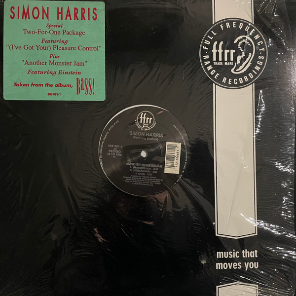 Simon Harris - Another Monster Jam / (I've Got Your) Pleasure Control | FFRR (886 681-1) Simon Harris - Another Monster Jam / (I've Got Your) Pleasure Control | FFRR (886 681-1)