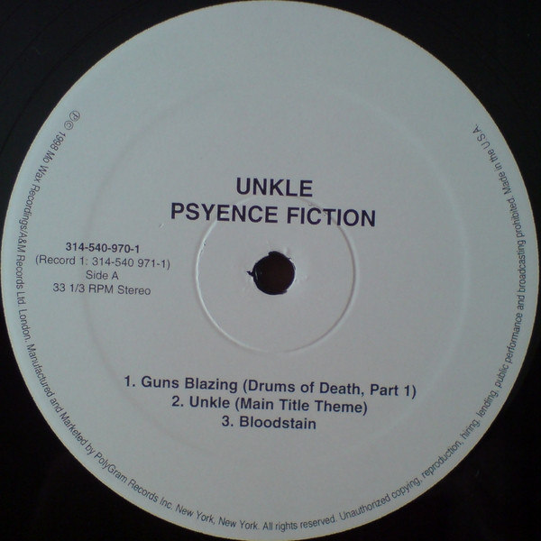 UNKLE - Psyence Fiction | Mo Wax (314-540-970-1) - main
