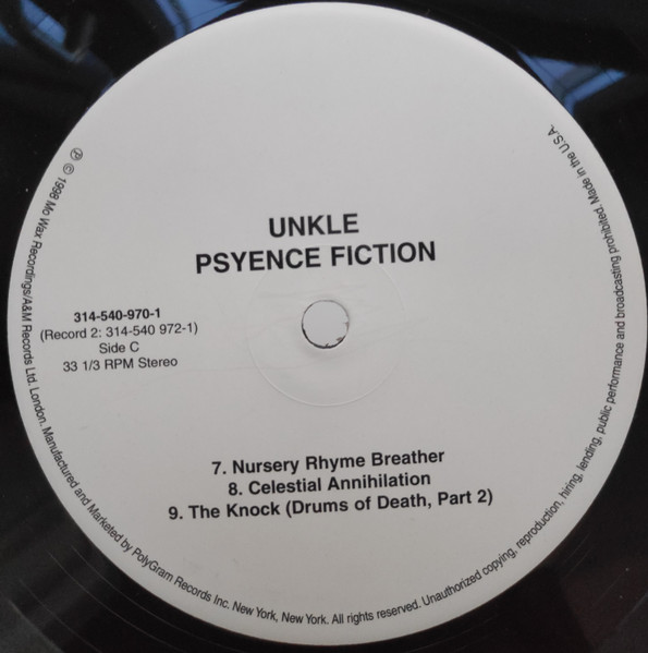 UNKLE - Psyence Fiction | Mo Wax (314-540-970-1) - 2