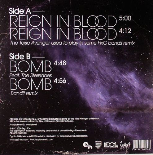 Quentin Gauthier - Reign In Blood | Dga Fäu Records (Dgafau004) - 2