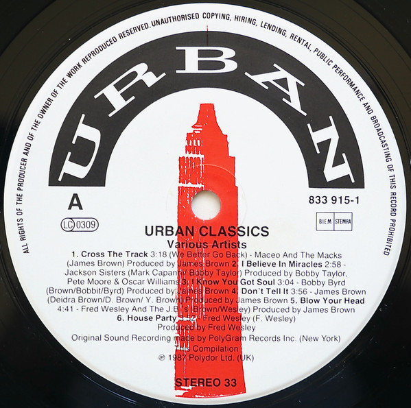 Various - Urban Classics | Urban (URBLP4) - 3 Various - Urban Classics | Urban (URBLP4) - 3
