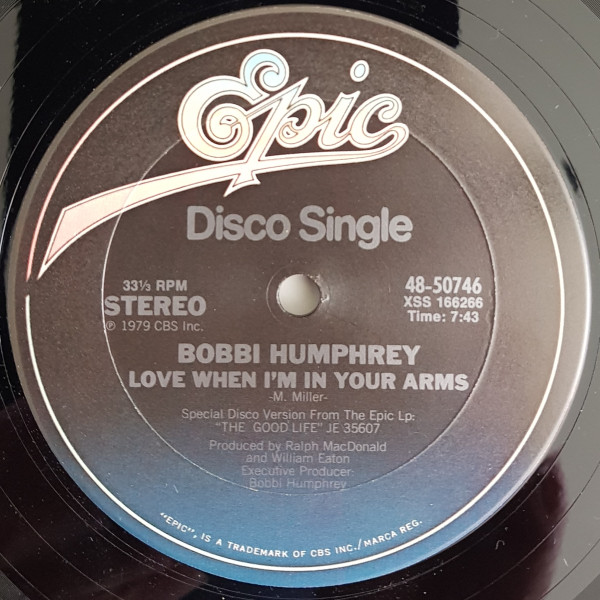 Bobbi Humphrey - Love When I'm In Your Arms | Epic (48-50746)