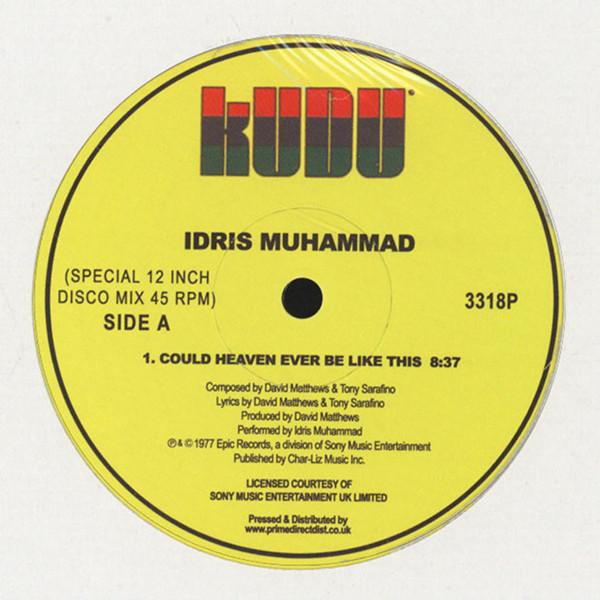 Idris Muhammad - Could Heaven Ever Be Like This | Kudu (3318P)