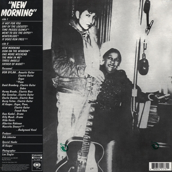 Bob Dylan - New Morning | Columbia (88985451731) - 2