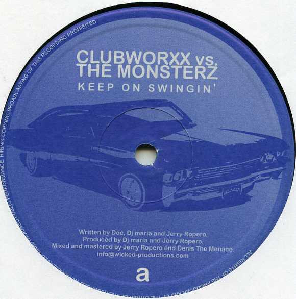 Clubworxx vs. The Monsterz - Keep On Swingin' | Effet Parallele (EFFPA01) - 2