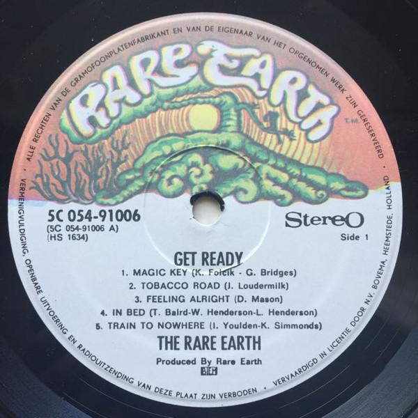 Rare Earth - Get Ready | Rare Earth (5C 054-91006) - 3