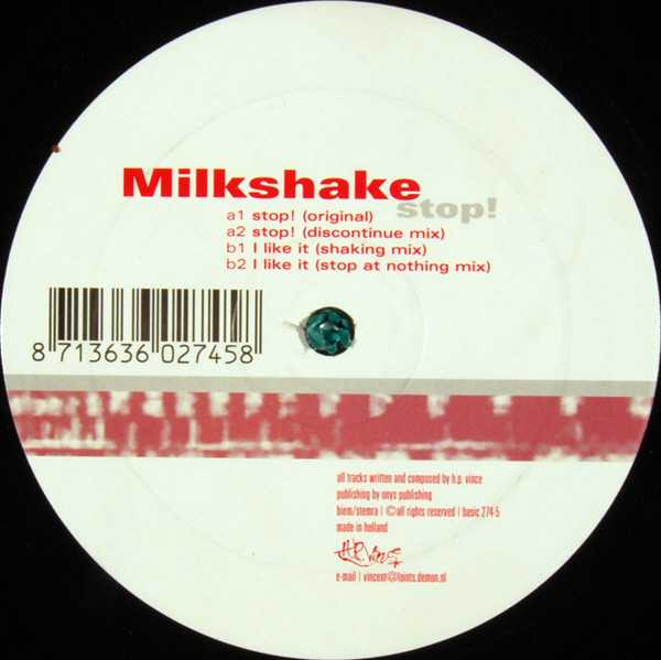 Milkshake - Stop! | Basic Beat Recordings (basic 274-5)