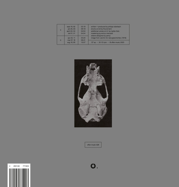 Philipp Otterbach - Correct Me If I Am Incorrectly You | Offen Music (Offen Music 028) - 2