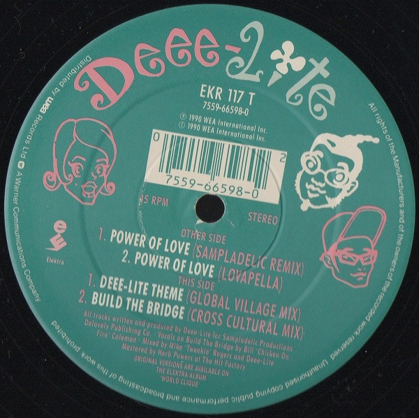 Deee-Lite - Power Of Love | Elektra (EKR 117 T) - 3