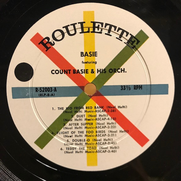 Count Basie Featuring Count Basie Orchestra - Basie | Roulette (R-52003) - 3