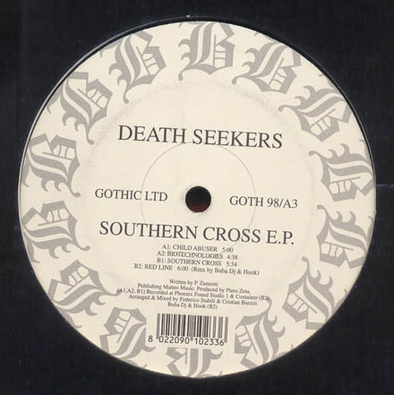 Death Seekers - Southern Cross EP | Gothic Records Limited (GOTH 98/A3)