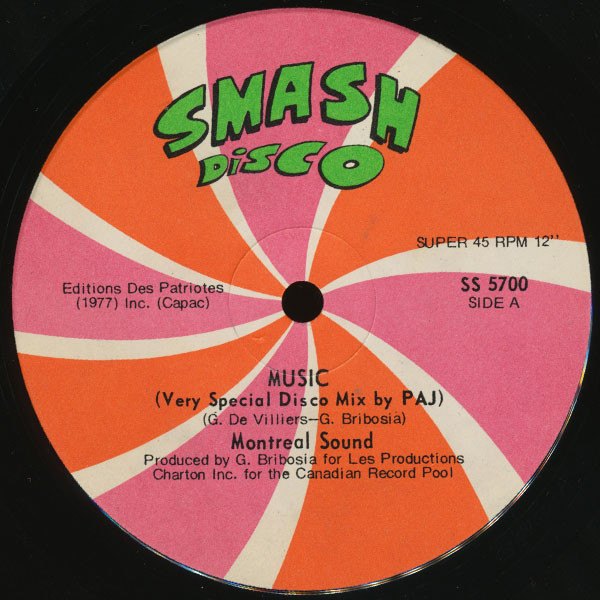 Montreal Sound - Music | Smash Disco Records (SS-5700)