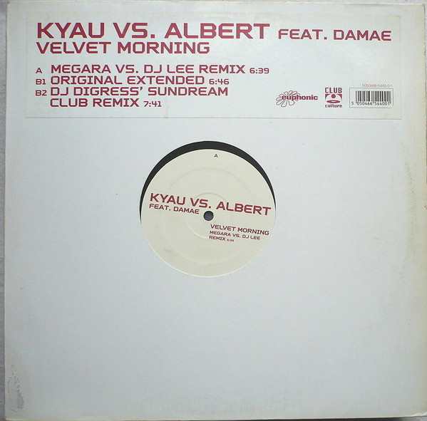 Kyau & Albert Feat. Damae - Velvet Morning | Club Culture (5050466-5440-0-1)