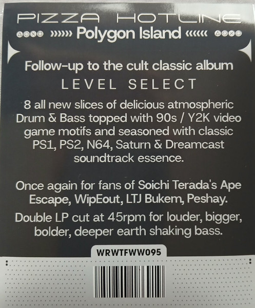 Pizza Hotline - Polygon Island | We Release Whatever The Fuck We Want Records (WRWTFWW095) - 4
